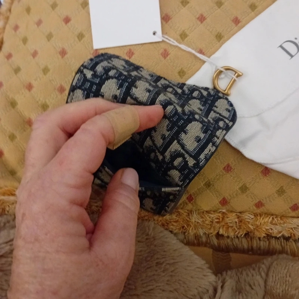 Dior Saddle Lotus Wallet - Picture 10 of 12